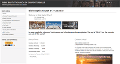 Desktop Screenshot of cvillebiblebaptist.com